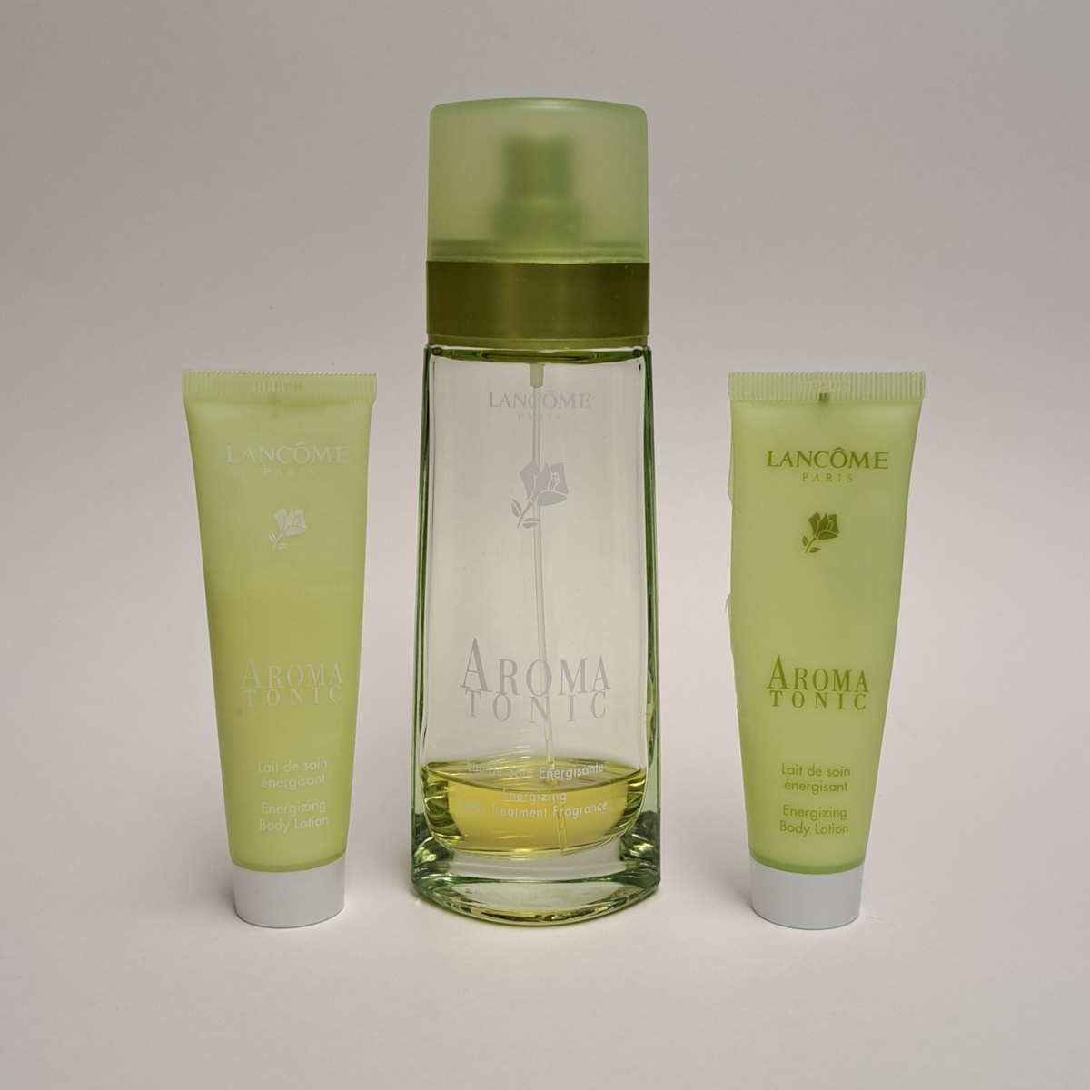 Lancome AROMA TONIC Energizing Body Treatment Fragrance Lotion Lot