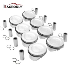 RACEORLY Pistons Rings STD For Mercedes Benz E63 G63 AMG W212 W463 W166 M157 5.5