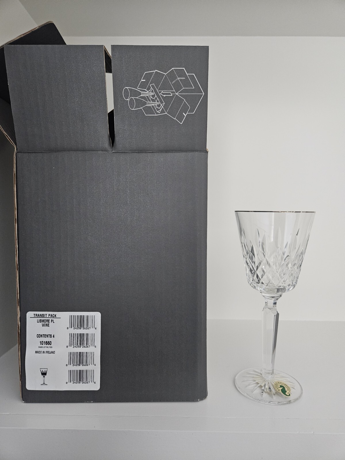 Waterford Lismore Place Transit Pack 4-Piece Set