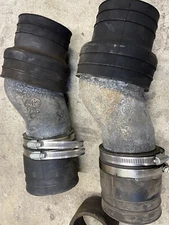 Stringer Boat Marine Engine exhaust tube pipe risers  Couplers Pair