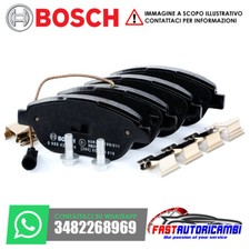 KIT PASTIGLIE FRENO ANTERIORI BOSCH 0986424596 FIAT GRANDE PUNTO ALFA MITO