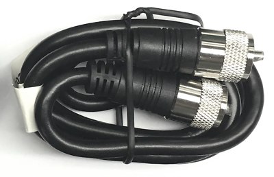 3 ft RG8X Coax UHF (PL259) Male/Male 50 ohm Antenna Cable Free Shipping!