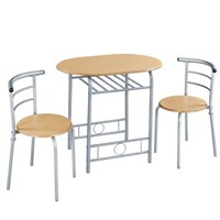 3Tlg Essgruppe Esszimmergruppe Tischgruppe Esstisch Set KüChentischset FüR KüChe