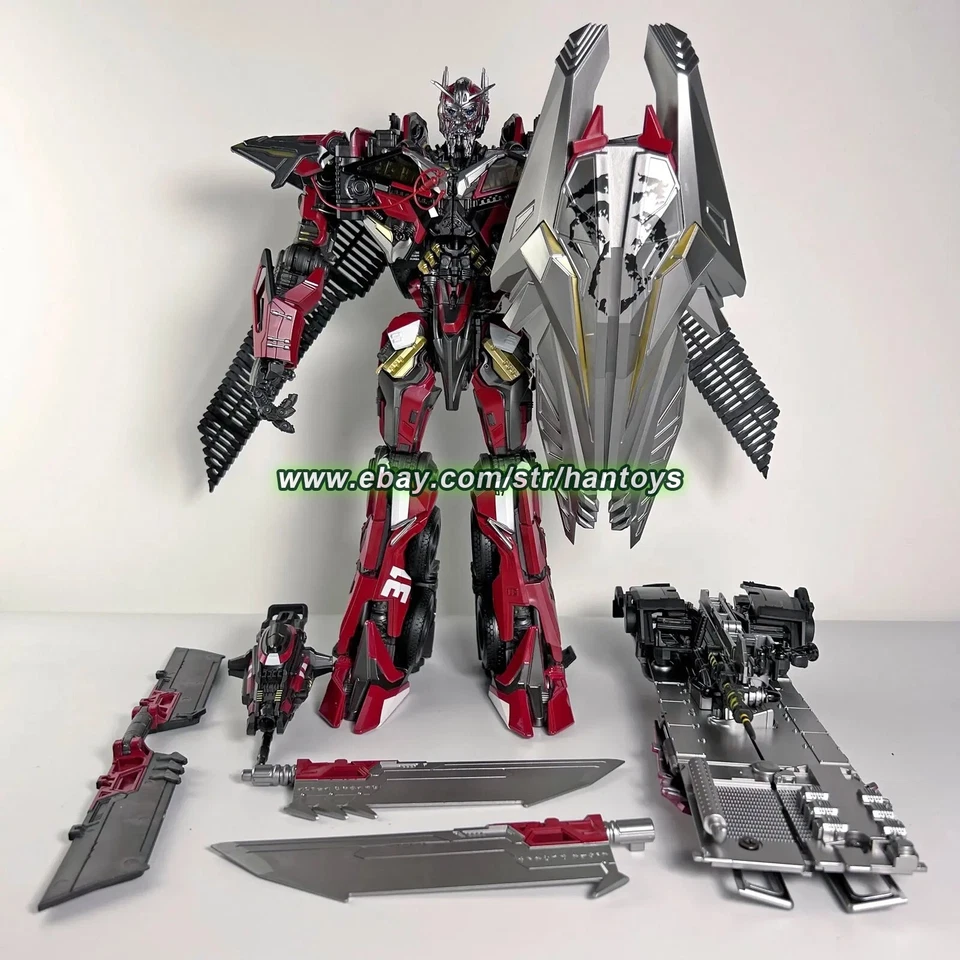 OV-01 Sentinel Prime Fire engine SS Alloy Enlarge 32cm 13in Action Figure Toy - Image 2 of 4