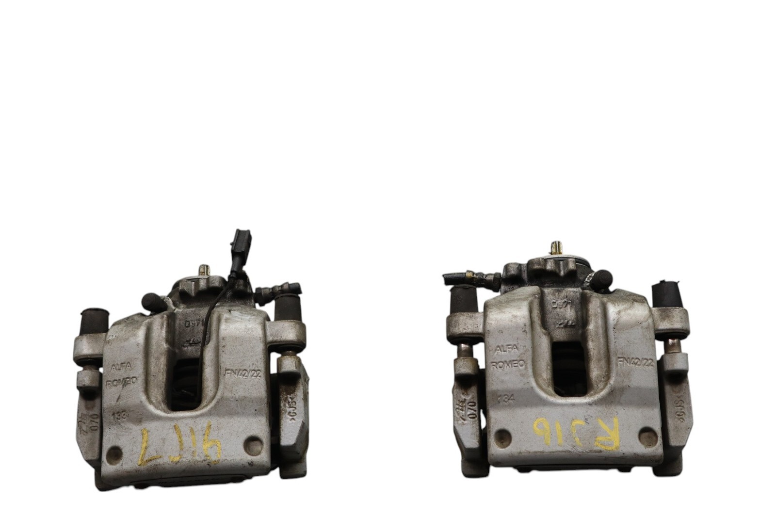 14-20 Maserati Ghibli Rear Right & Left Side Parking Brake Caliper 670102057 Oem