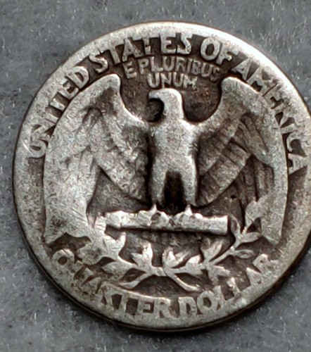 1932 ( NO Mint Mark ) Washington Quarter Ungraded Circulated - Picture 6 of 10