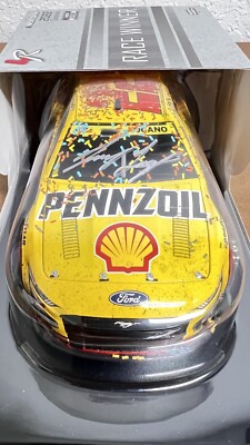 Autograph 2022 Joey Logano Pennzoil Phoenix Championship Win  Elite ￼