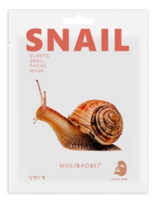 MOLIBAOBEI Face Mask Snail Elastic Snail Facial Mask 26ml Moisturizing