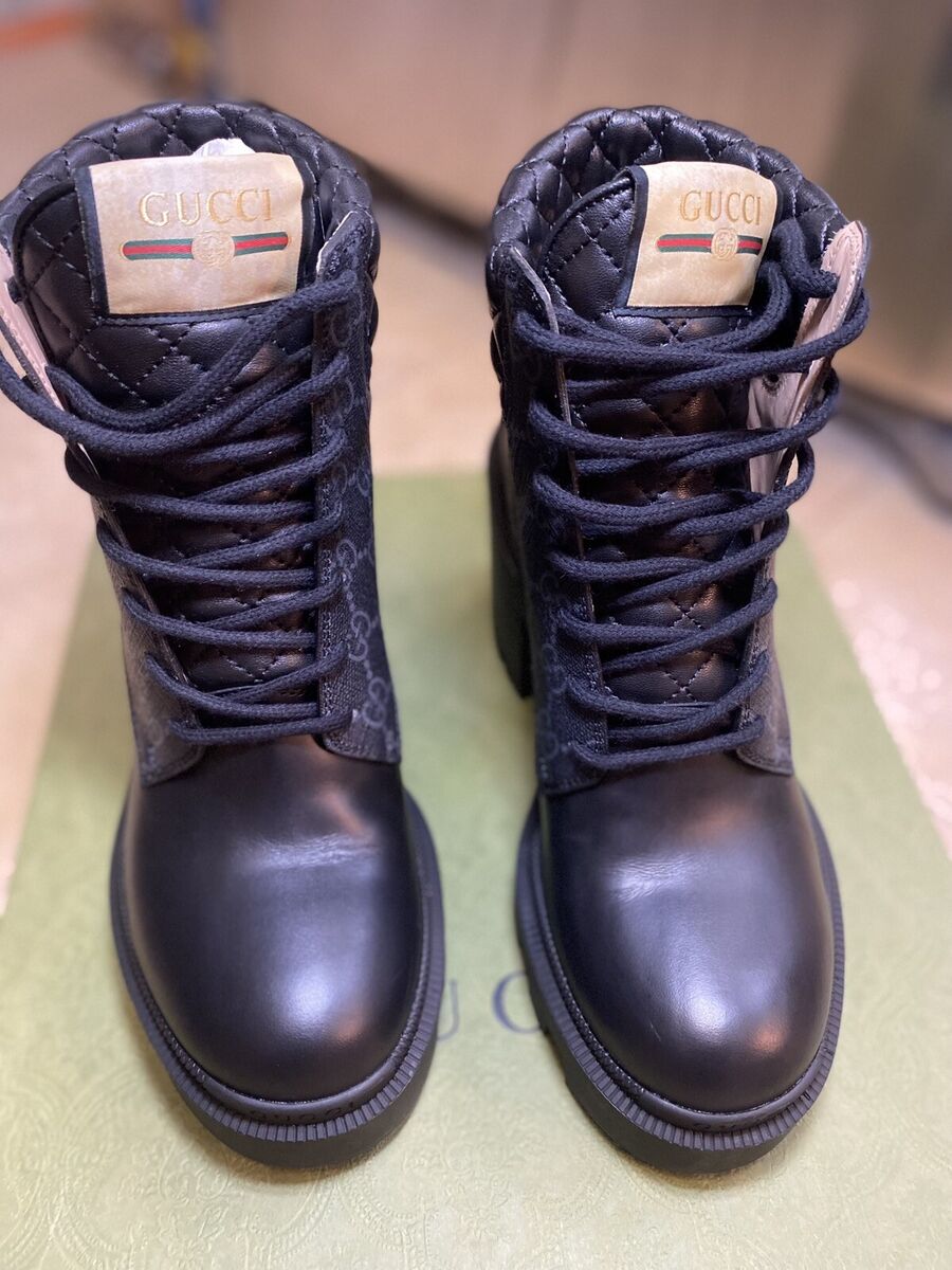 Gucci Women's GG Ankle boot Size 37 / US Women 7 | eBay Gucci Women's GG Ankle boot Size 37 / US Women 7 | eBay