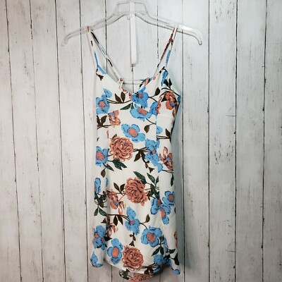 floral print skater dress Floral Skater Dress L