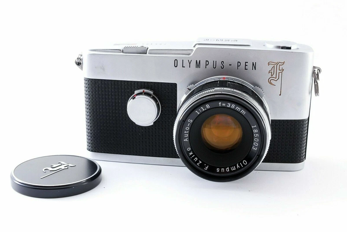 Olympus PEN F with F.Zuiko Auto-S 38mm F/1.8 from Japan【Mint】#916314