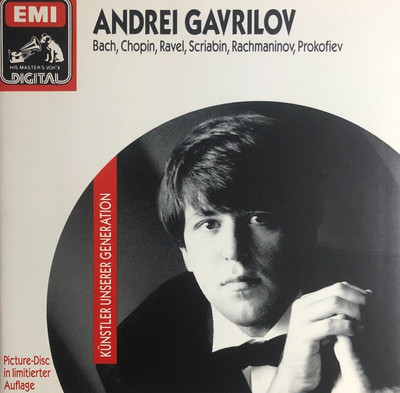 CD - Andrei Gavrilov   Bach, Chopin, Ravel, Scriabin, Rachmaninov - EMI - (72)