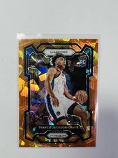 TRAYCE JACKSON-DAVIS 2023-24 Panini Prizm Orange Ice Prizm RC #148 Raptors