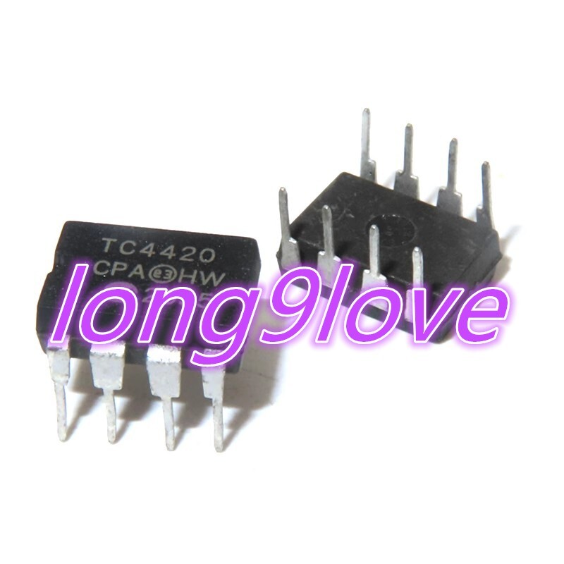 Produktbild von 5x TC4420CPA MOSFET-Treiber – 6A High-Speed, DIP-8 – Für Schaltungen