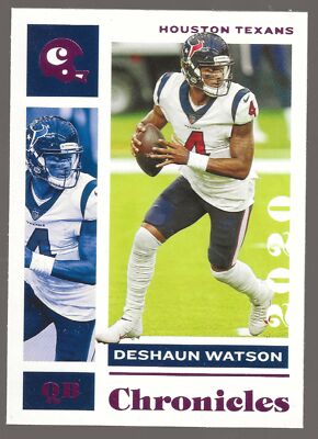 2020 Panini Chronicles #39 Deshaun Watson Pink