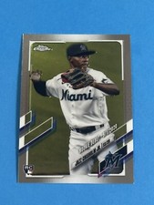 2021 Topps Chrome Update Jazz Chisholm Jr. Rookie Debut #USC52 Miami RC (J)