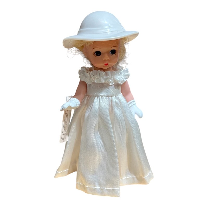 McDonalds Happy Meal Madame Alexander 2002 #1 Bride Tags collectible Doll Blonde