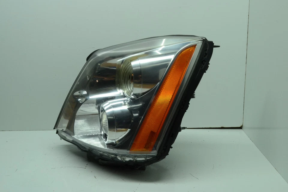 2006 07 08 09 10 Cadillac DTS HID XENÓN LUZ FARO FABRICANTE ORIGINAL FALTA PESTAÑA LH Foto 2 de 4