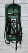 Rambo Micklem 2 Leather Multi Bridle & Rubber Grip Reins - LG COB - BROWN