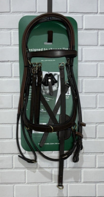 Rambo Micklem 2 Leather Multi Bridle & Rubber Grip Reins - LG COB - BROWN