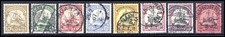 DOA Mi. 22/29 gestplt., tadellose, sauber gestempelte Serie (200,-&euro;) (6114/42)