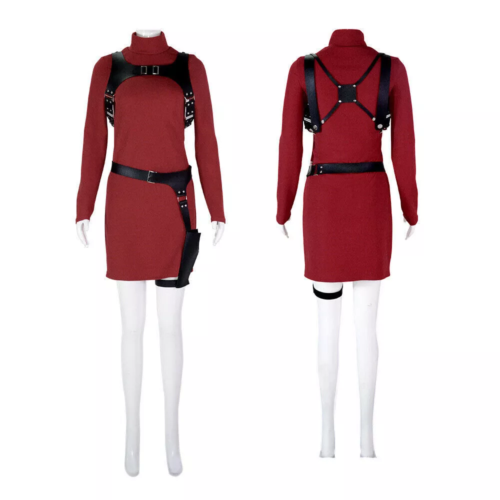 Resident Evil IV 4 Remake Ada Wong Cosplay Costume