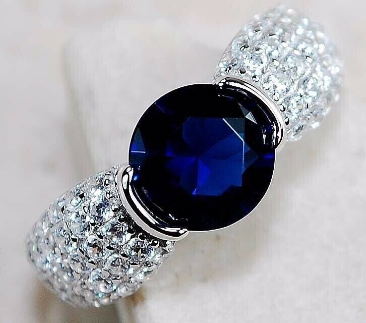 2CT Heat Treated Kyanite 925 Sterling Silver Ring Jewelry Sz 6 MM1-1