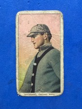 1909-11 T206 Sweet Caporal Jimmy Sheckard no glove showing