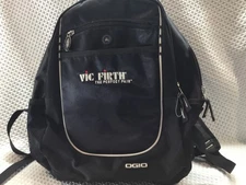 Vic Firth Drummers Gear Bag Backpack Black Red Percussion Case