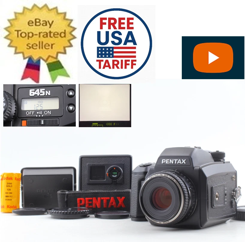 PENTAX Film Pentax 645N Cameras for sale | eBay
