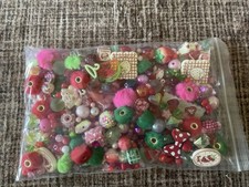 Fruit Bead Mix For Beadable Pen And Keychain Making