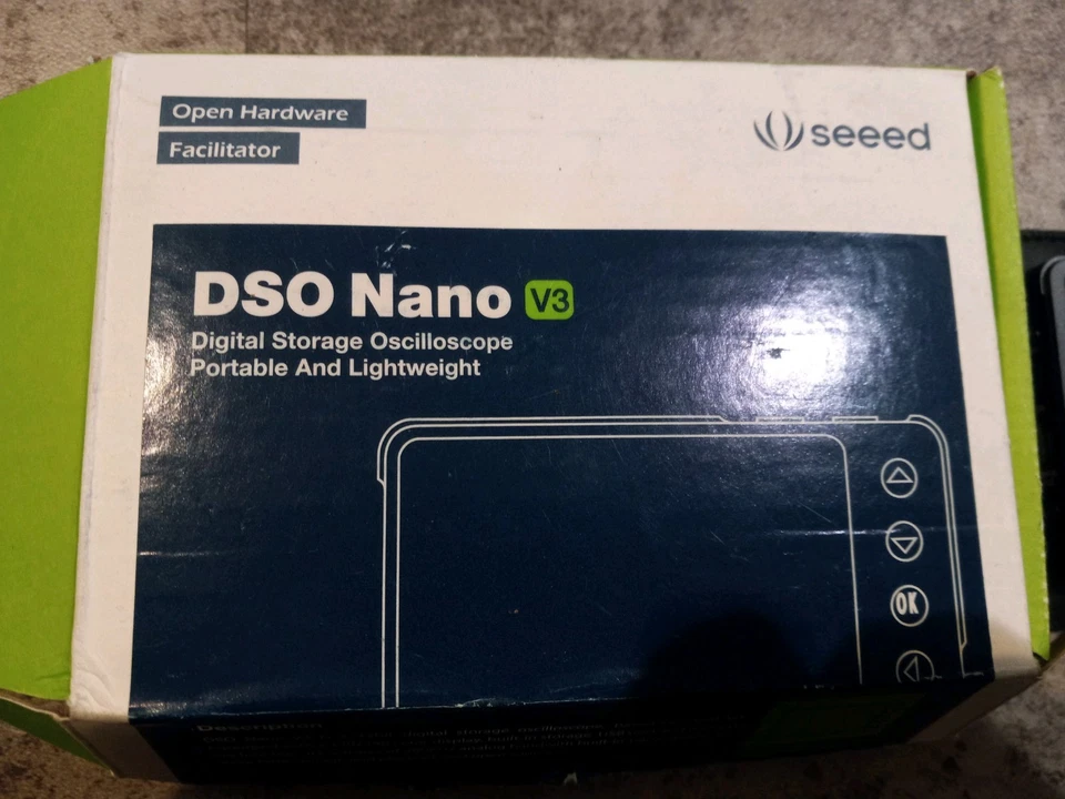 Osciloscopio pequeño portátil Seedstudio DSO Nano V3, estuche y cables Foto 2 de 4