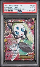 Pokemon Meloetta EX Legendary Treasures Radiant Coll. Full Art #RC25 PSA 4