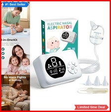 Nasal Aspirator for Baby 9 Levels Suction 65kPa Electric Nose Sucker USB-C