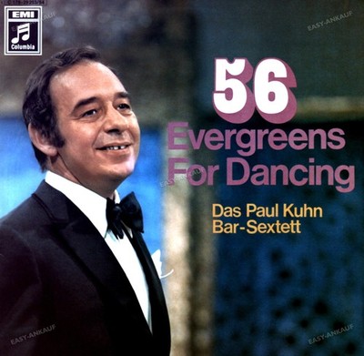 Das Paul Kuhn Bar-Sextett - 56 Evergreens For Dancing GER 2LP FOC (VG+/VG+) '*