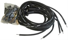 Msd Spark Plug Wires Street Fire 8.0mm Black 90 Deg Boots Universal V8 Set 5552
