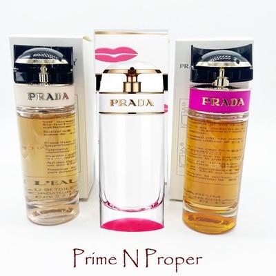 PRADA Candy, Candy Florale & L'eau, EDT& EDP  7, 10, 80 ml, Made in Spain
