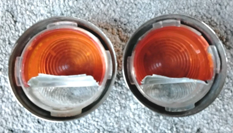 Morris Minor MGA Austin A40 A60 Indicator Side Light Lens Lucas L632 — 第 4/4 张图片