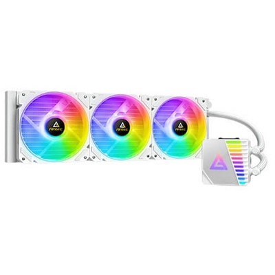 Antec Symphony 360 Aio Liquid CPU Kühler Universal Sockel weiß 360mm Radiator P