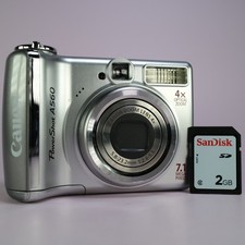 Canon Digital Camera PowerShot A560 7.1MP Silver Tested