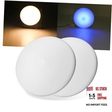 RV Ceiling Light 12V, 4.5Inch RV Light Interior, Dimmable Puck Warm White 2Pack