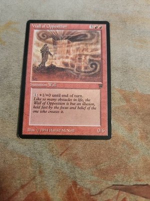 Wall Of Opposition Legends MTG LP