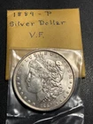 1889- P,  Morgan Silver Dollar,  VF