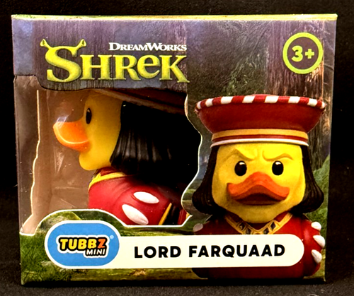 Mini Tubbz - Lord Farquaad - Shrek - Dream Works - Rubber Duck - ca. 2" hoch - Bild 1 von 7