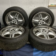 17” Mille Miglia Imperia 5x114.3 Alloy Wheels Split Rim Style Nissan JDM