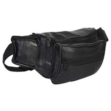 Leatherboss Genuine Leather Fanny Travel Outdoor hiking Cell phone holder