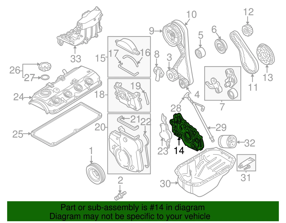 Bomba de aceite de motor original Mitsubishi 1211A164 Foto 2 de 2
