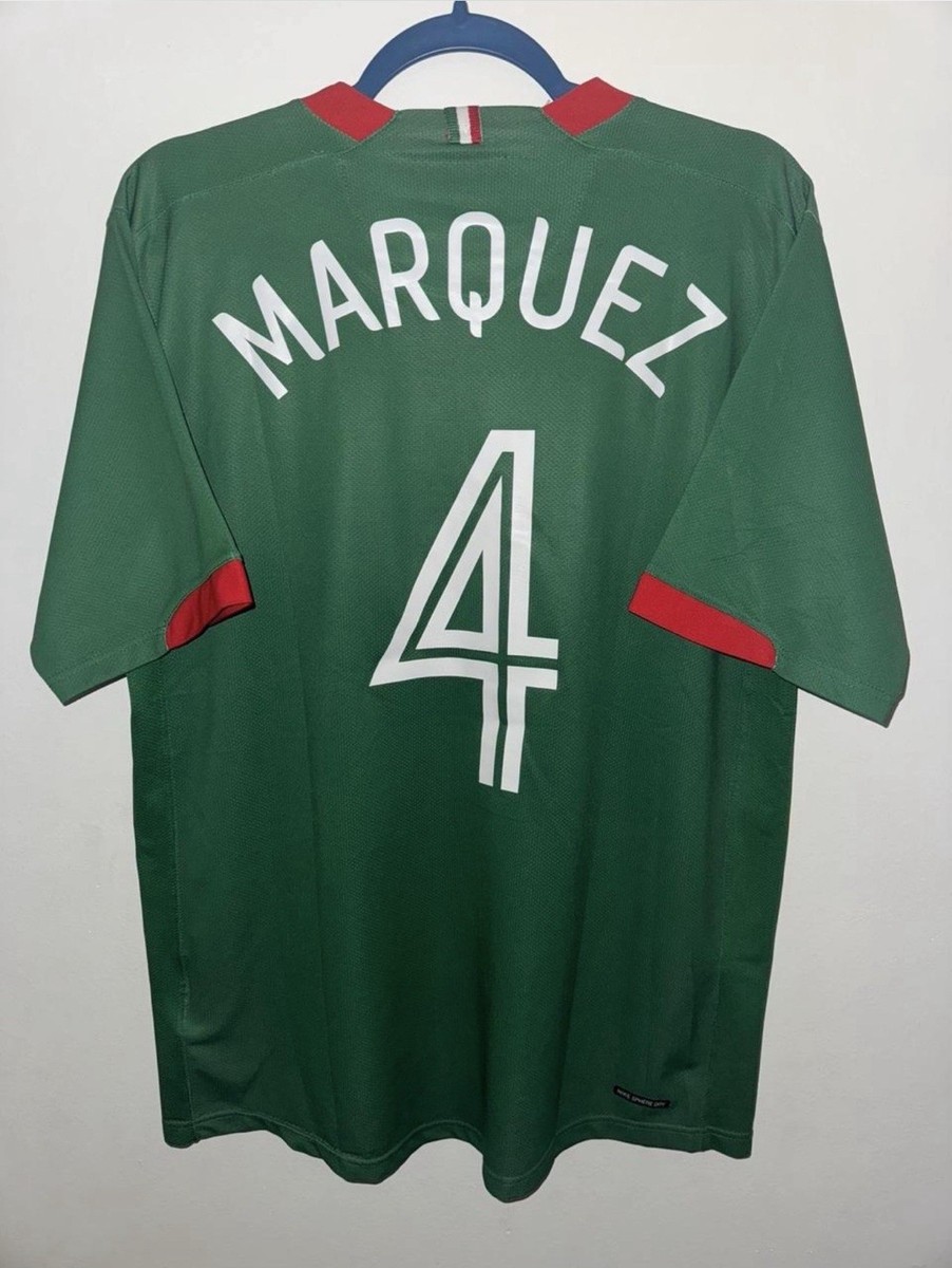 嵐 FC 36～43 Nike Mexico Home 2006 Jersey Rafa Marquez #4 World Cup Size Large