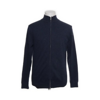Profuomo, Strickjacke, Herren, Größe: M, Blau, Baumwolle/Merinowolle #lBg