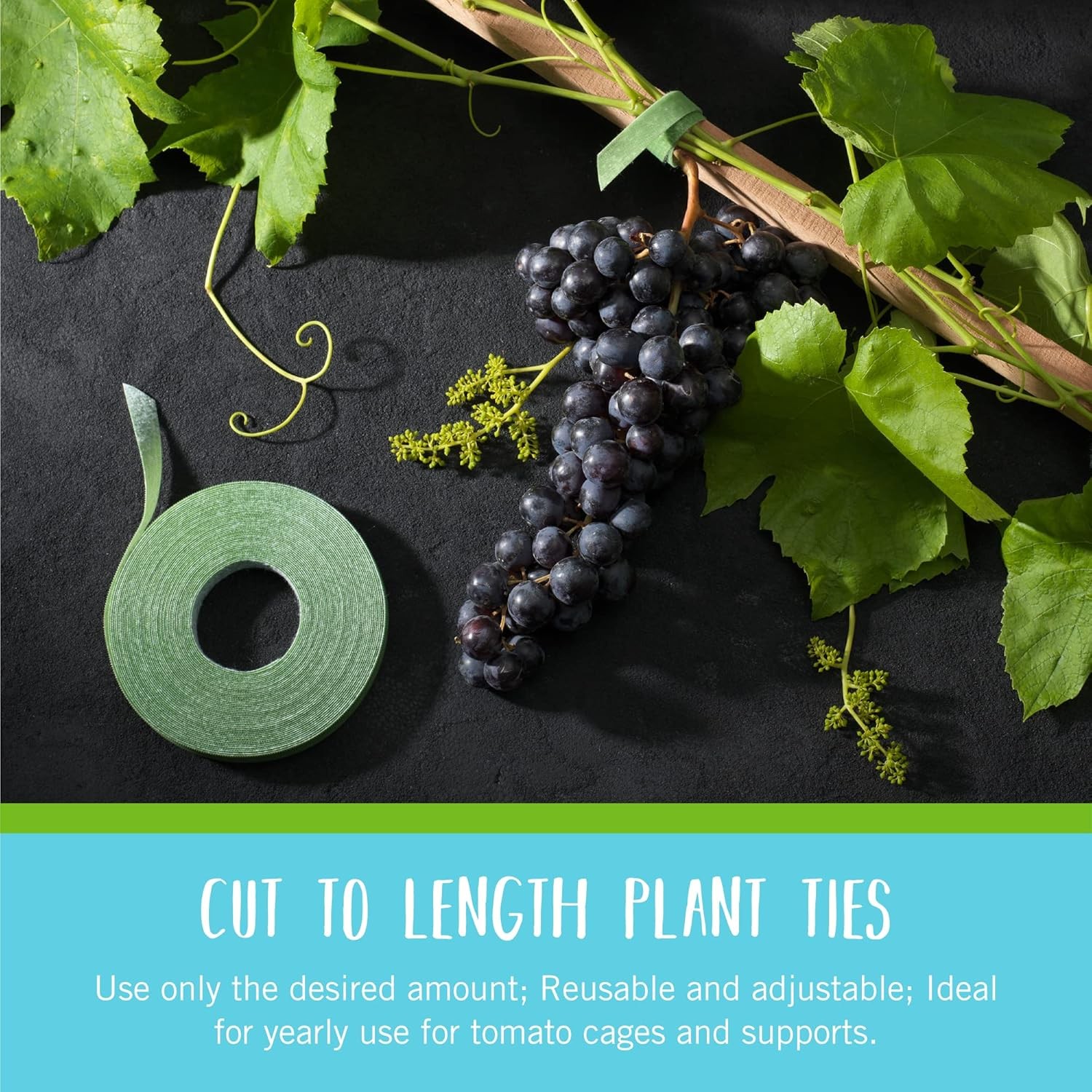 VELCRO Brand 90648 ONE-WRAP Garden Ties | Plant Supports for Effective Growing |